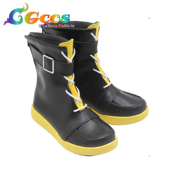 画像3: あんさんぶるスターズ! コスプレ靴 巴日和 マインシティ スカウト!きまぐれシティライダー コスプレブーツ コスプレ衣装 (3)