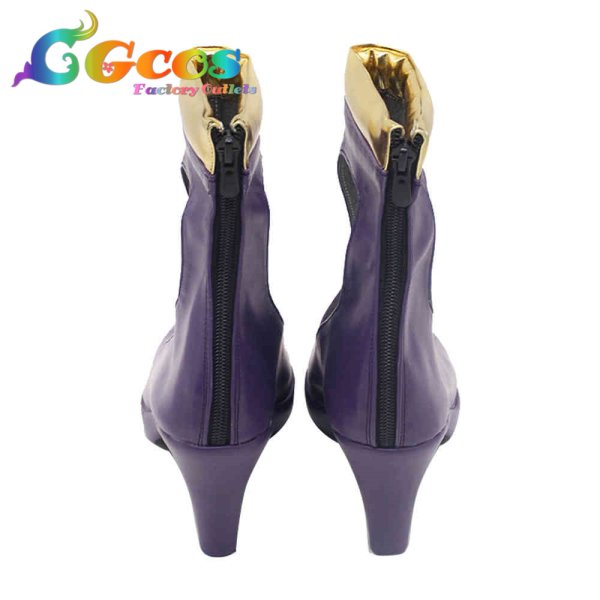 画像3: ONE PIECE(ワンピース) コスプレ靴 ニコ・ロビン 15th コスプレブーツ コスプレ衣装 (3)