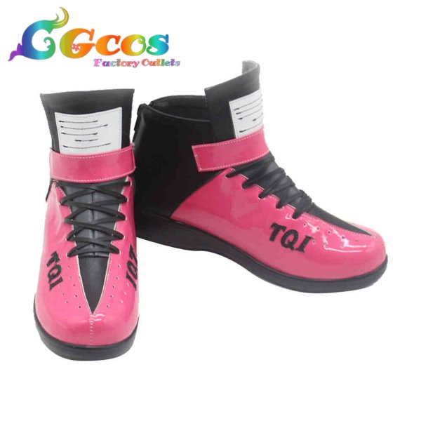 画像2: 初音ミク コスプレ靴 レーシングプロジェクト KYOJO CUP 2024 コスプレブーツ コスプレ衣装 (2)