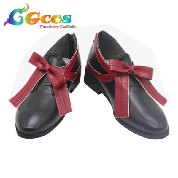 画像2: コスプレ靴 エース・トラッポラ Ace Trappola ステージインプレイフルランド〜踊る人形と幻の遊園地〜 プレイフル・ドレスver. コスプレブーツ コスプレ衣装 (2)