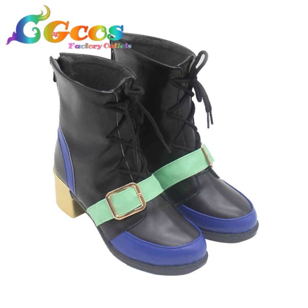 画像3: あんさんぶるスターズ! コスプレ靴 Knights 月永レオ 瀬名泉 朔間凛月 鳴上嵐 朱桜司 Wonderful Happiness コスプレブーツ コスプレ衣装 (3)