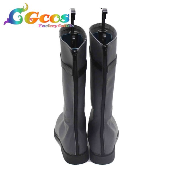 画像2: プロジェクトセカイ カラフルステージ! feat. 初音ミク コスプレ靴 暁山瑞希  フィール・ノクターナル コスプレブーツ コスプレ衣装 (2)