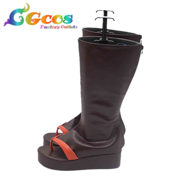 画像2: VOCALOID コスプレ靴 鏡音レン 雪ミク2024 SNOW MIKU 2024 コスプレブーツ コスプレ衣装 (2)