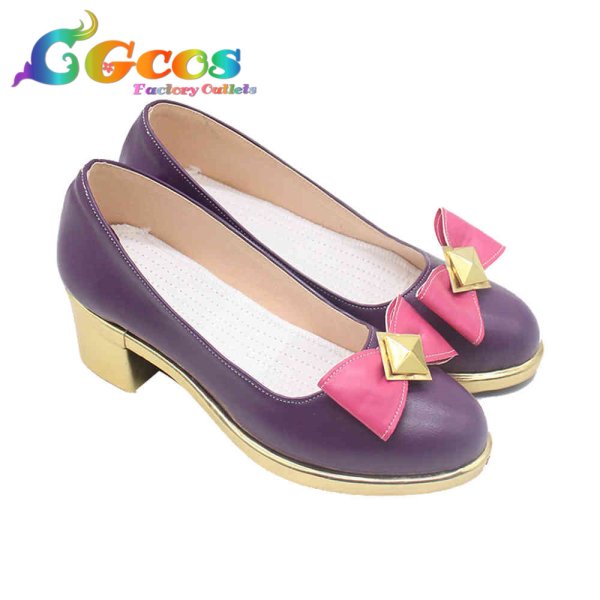 画像3: プロジェクトセカイ カラフルステージ! feat. 初音ミク コスプレ靴 Crown of Suitガチャ クイーン・オブ・ダイヤ 一緒に考えよう 鳳えむ コスプレブーツ コスプレ衣装 (3)