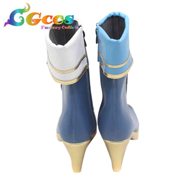 画像2: バーチャルYouTuber コスプレ靴 VTuber リゼ・ヘルエスタ 5th Anniversary コスプレブーツ コスプレ衣装 (2)