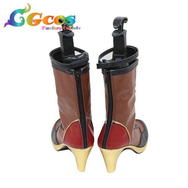 画像3: 崩壊3rd コスプレ靴 エデン 黄金・光耀の歌 火を追う十三英傑 コスプレブーツ コスプレ衣装 (3)