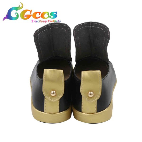 画像2: 原神(げんしん) コスプレ靴 嘉明(ガミン) コスプレブーツ コスプレ衣装 (2)