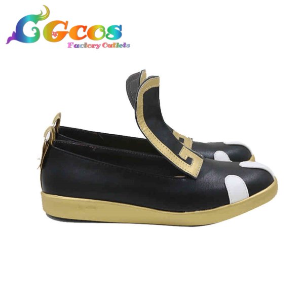 画像3: 原神(げんしん) コスプレ靴 嘉明(ガミン) コスプレブーツ コスプレ衣装 (3)