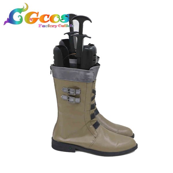 画像3: 雀魂 コスプレ靴 A-37 コスプレブーツ コスプレ衣装 (3)