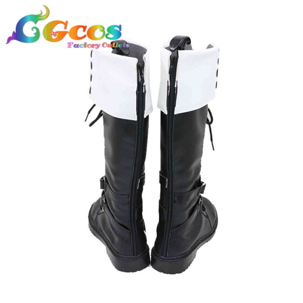 画像3: アークナイツ コスプレ靴 血掟テキサス コスプレブーツ コスプレ衣装 (3)