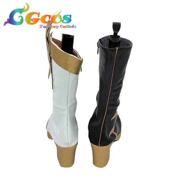 画像3: ウマ娘プリティーダービー コスプレ靴 オルフェーヴル 勝負服 コスプレブーツ コスプレ衣装 (3)