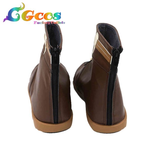 画像3: モンスターハンターストーリーズ2 〜破滅の翼〜 コスプレ靴 主人公 コスプレブーツ コスプレ衣装 (3)