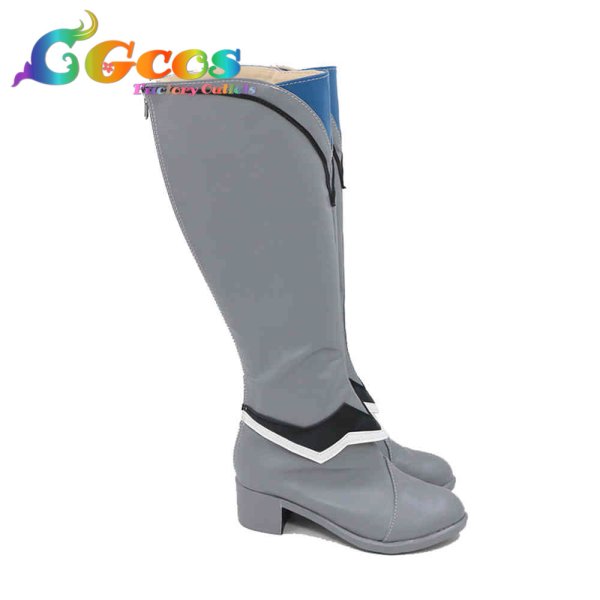 画像2: 崩壊:スターレイル コスプレ靴 景元 コスプレブーツ コスプレ衣装 (2)