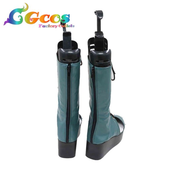 画像2: ギルティギア コスプレ靴 A.B.A コスプレブーツ コスプレ衣装 (2)