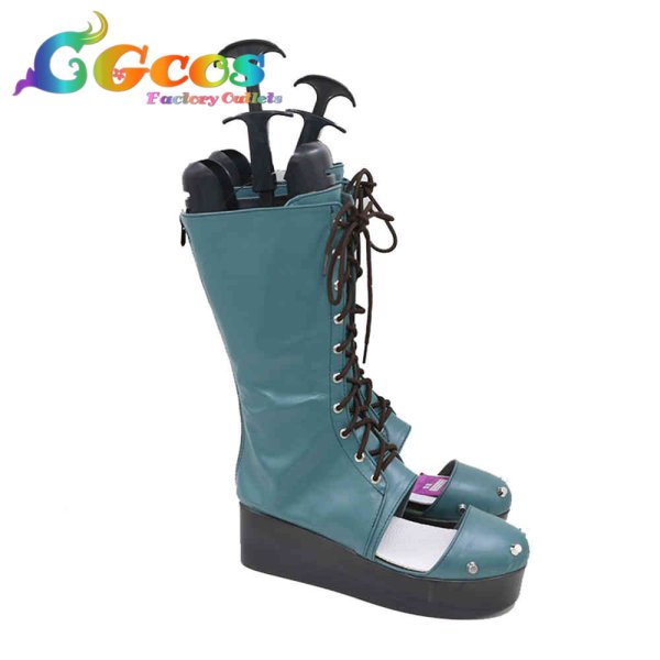 画像3: ギルティギア コスプレ靴 A.B.A コスプレブーツ コスプレ衣装 (3)