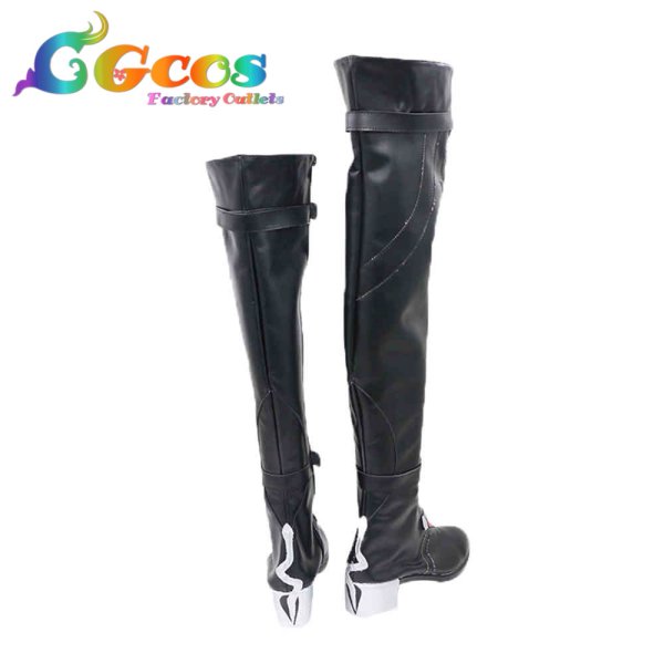 画像2: 崩壊:スターレイル コスプレ靴 黄泉 コスプレブーツ コスプレ衣装 (2)