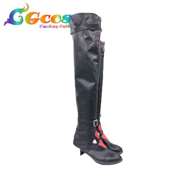 画像3: 崩壊:スターレイル コスプレ靴 黄泉 コスプレブーツ コスプレ衣装 (3)