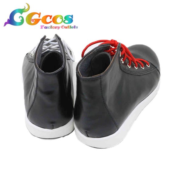 画像2: デッド バイ デイライト(Dead by Daylight) コスプレ靴 ドワイト コスプレブーツ コスプレ衣装 (2)