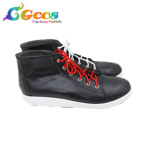 画像3: デッド バイ デイライト(Dead by Daylight) コスプレ靴 ドワイト コスプレブーツ コスプレ衣装 (3)