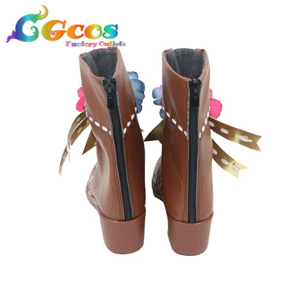 画像3: ライザのアトリエ2 ?失われた伝承と秘密の妖精?　コスプレ靴　ライザリン・シュタウト　30周年記念　コスプレブーツ　コスプレ衣装 (3)