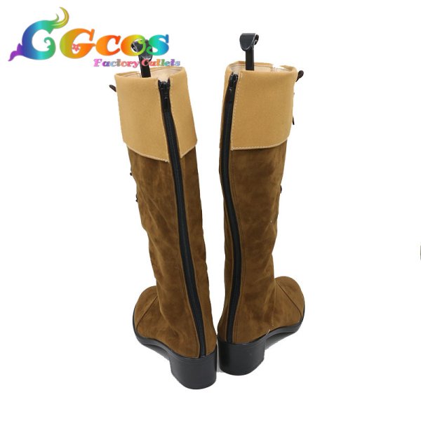 画像3: ファイアーエムブレムif　コスプレ靴　ベロア　コスプレブーツ　コスプレ衣装 (3)