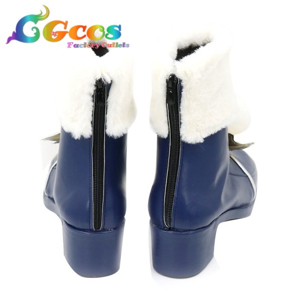 画像3: NU:カーニバル　コスプレ靴　ガル　氷雪の反響　コスプレブーツ　コスプレ衣装 (3)