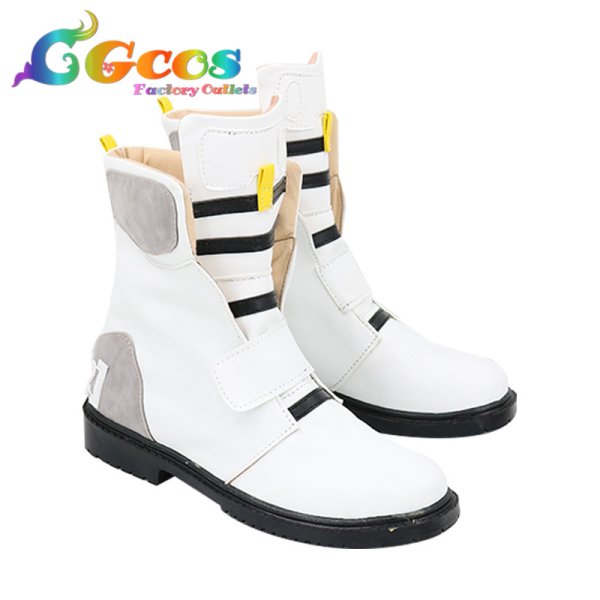 画像2: ヴァロラント（VALORANT）　コスプレ靴　デッドロック　コスプレブーツ　コスプレ衣装 (2)