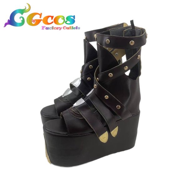 画像2: アークナイツ　コスプレ靴　ペペ　コスプレブーツ　コスプレ衣装 (2)