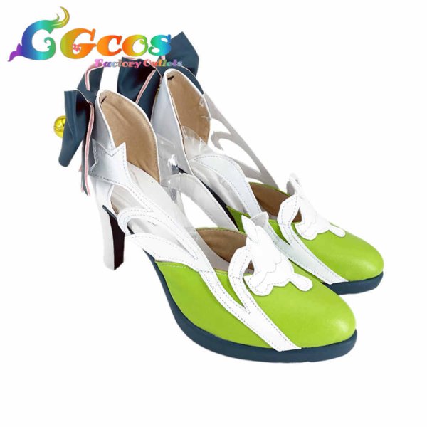 画像2: 原神(げんしん)　コスプレ靴　エミリエ　コスプレブーツ　コスプレ衣装 (2)