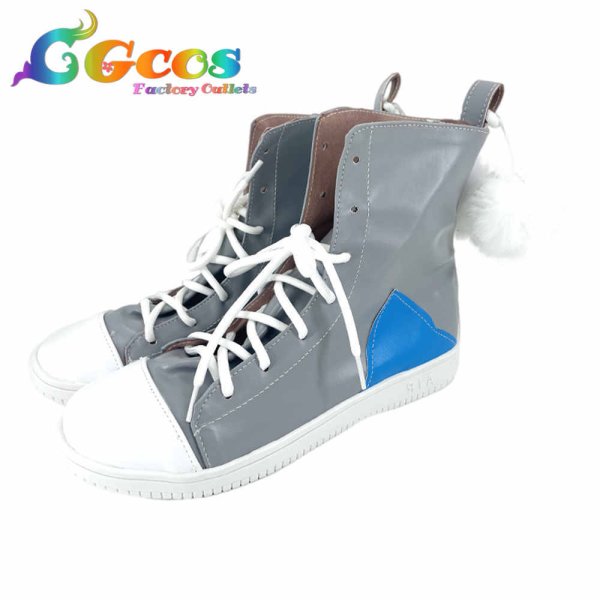 画像2: 勝利の女神：NIKKE　コスプレ靴　クリスマスエヌ　コスプレブーツ　コスプレ衣装 (2)