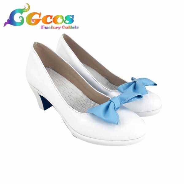 画像2: VTuberなんだが配信切り忘れたら伝説になってた　コスプレ靴　心音淡雪　コスプレブーツ　コスプレ衣装 (2)