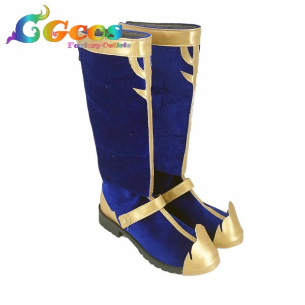 画像2: 魔導物語　コスプレ靴　アルル・ナジャ　コスプレブーツ　コスプレ衣装 (2)