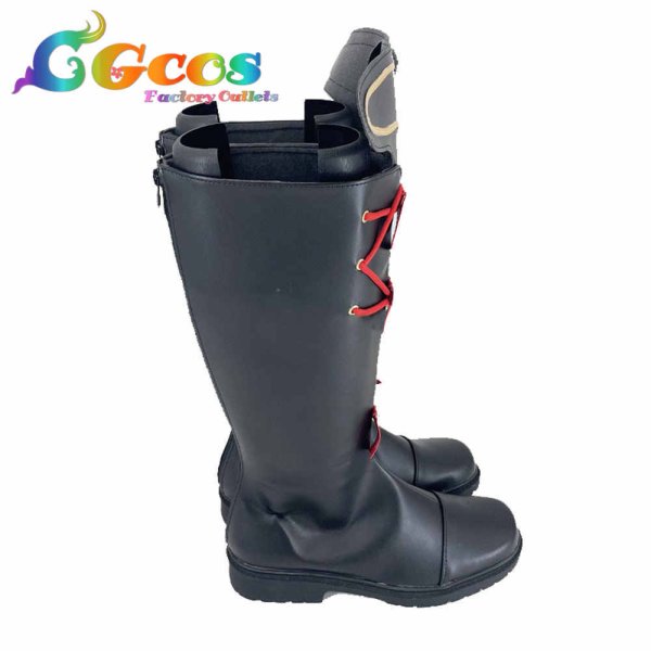 画像2: グランブルーファンタジー　コスプレ靴　カリオストロ　アルケミーゴシック　コスプレブーツ　コスプレ衣装 (2)