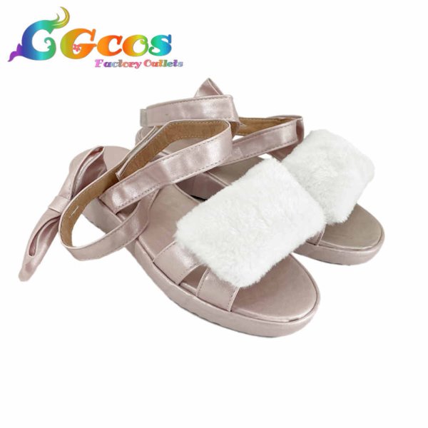 画像2: アークナイツ　コスプレ靴　ゴールデングロー(Goldenglow)　夏の花弁　コスプレブーツ　コスプレ衣装 (2)