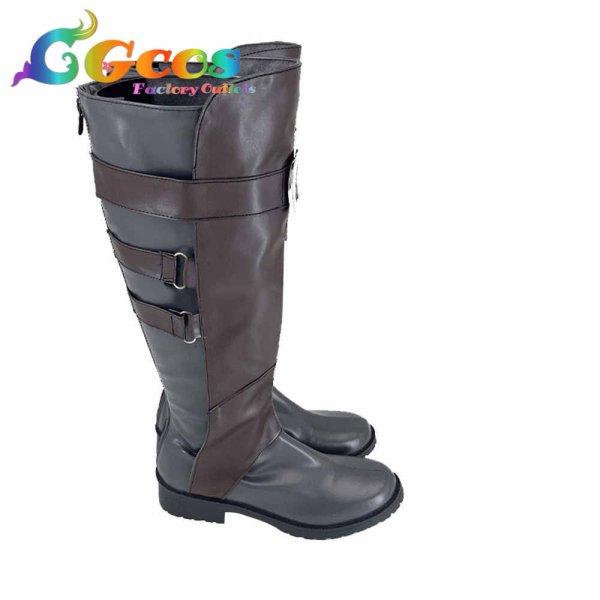 画像2: 無期迷途　コスプレ靴　Path to Nowhere　K.K.　コスプレブーツ　コスプレ衣装 (2)