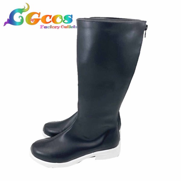 画像2: 戦隊大失格　コスプレ靴　錫切夢子　コスプレブーツ　コスプレ衣装 (2)