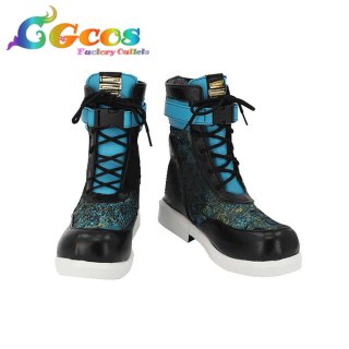 バーチャルYouTuber VTuber 緑仙 3D新衣装 コスプレ靴 コスプレブーツ