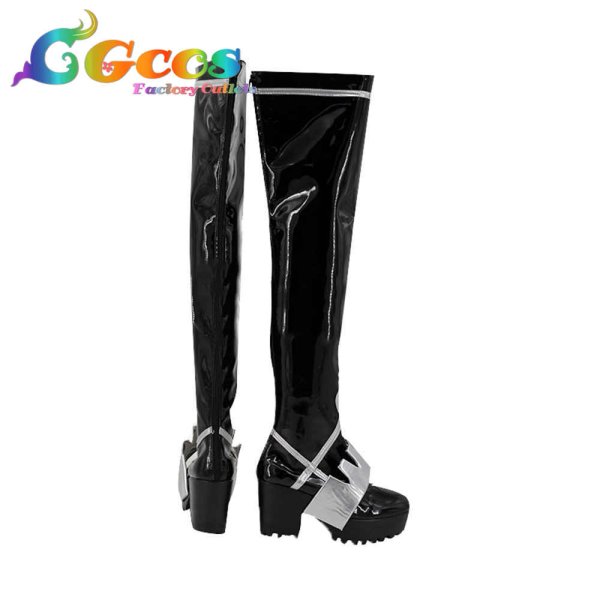 画像2: アークナイツ　コスプレ靴　アレーン(Arene)　コスプレブーツ　コスプレ衣装 (2)