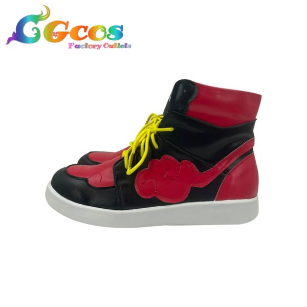 画像2: ストリートファイター6　コスプレ靴　ジェイミー　コスプレブーツ　コスプレ衣装 (2)