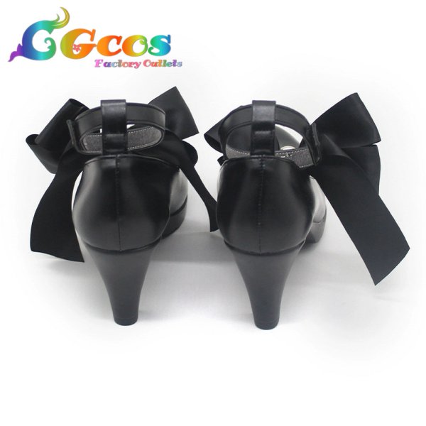 画像3: ブルーアーカイブ　コスプレ靴　伊落マリー　アイドル　コスプレブーツ　コスプレ衣装 (3)