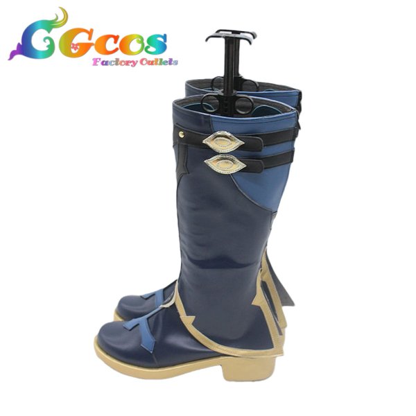 画像3: 崩壊：スターレイル　コスプレ靴　サンデー　見上げる星影　コスプレブーツ　コスプレ衣装 (3)