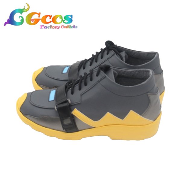 画像3: ゼンレスゾーンゼロ　コスプレ靴　浅羽悠真　コスプレブーツ　コスプレ衣装 (3)