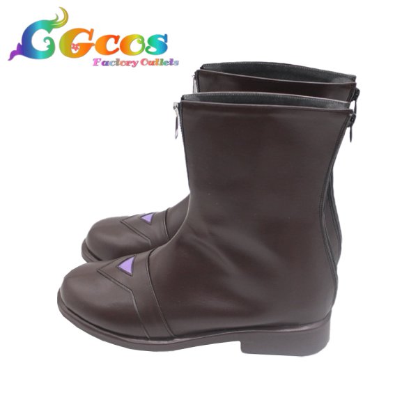 画像3: アークナイツ　コスプレ靴　ポンシラス　夜風の中での休息　コスプレブーツ　コスプレ衣装 (3)