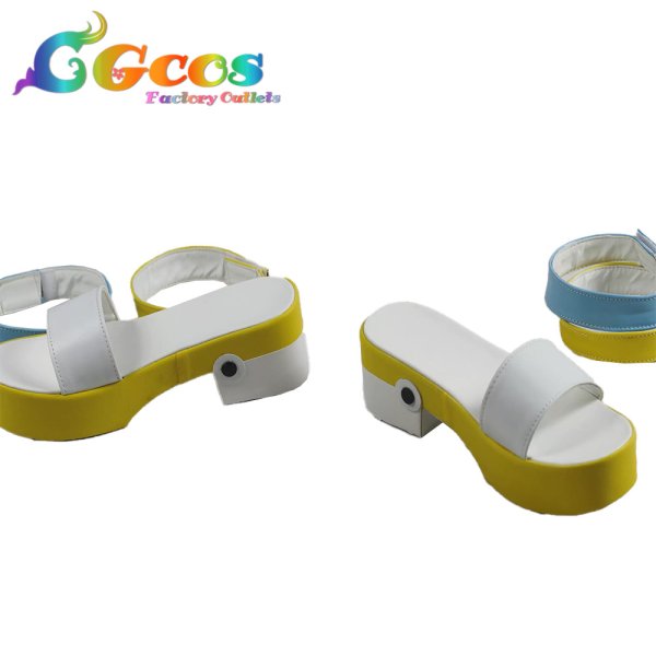 画像3: ワールドフリッパー　コスプレ靴　イナホ　水着　コスプレブーツ　コスプレ衣装 (3)