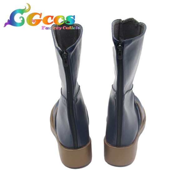 画像4: バーチャルYouTuber　コスプレ靴　VTuber　加賀美ハヤト　5th Anniversary　コスプレブーツ　コスプレ衣装 (4)