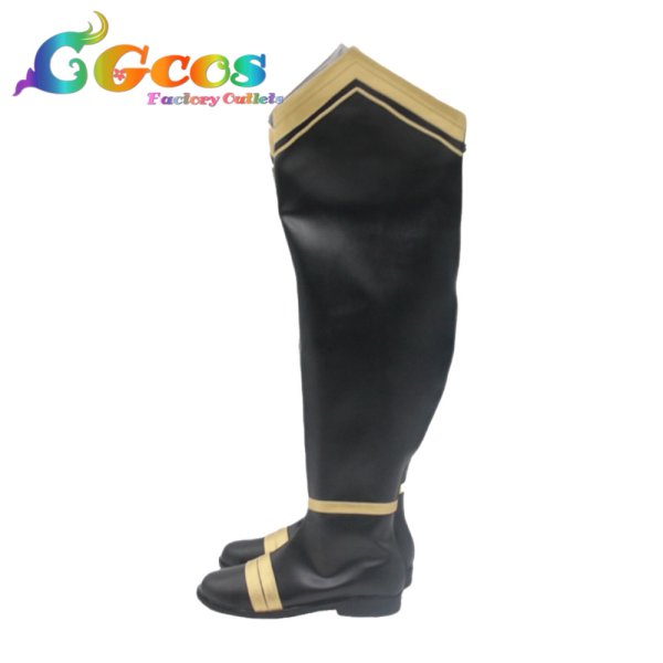 画像3: 陰の実力者になりたくて！　コスプレ靴　ガンマ　コスプレブーツ　コスプレ衣装 (3)