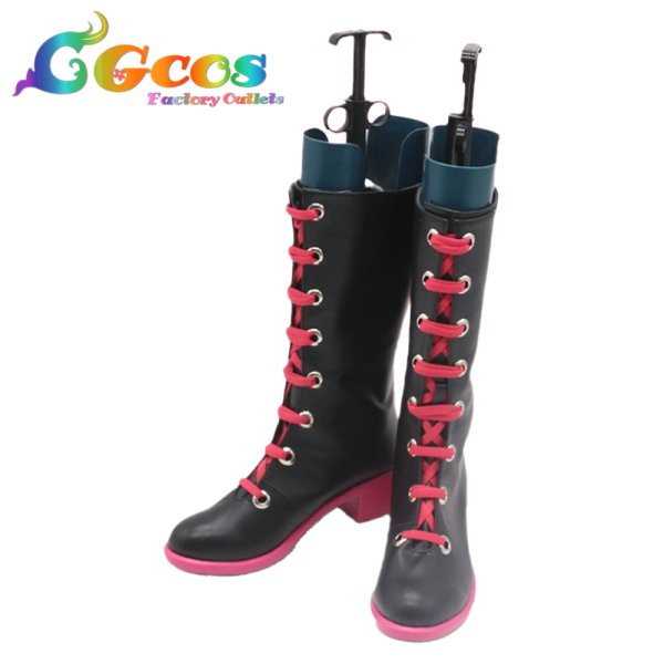 画像2: アズールレーン　コスプレ靴　ル・マラン(MNF Le Malin)　コスプレブーツ　コスプレ衣装 (2)