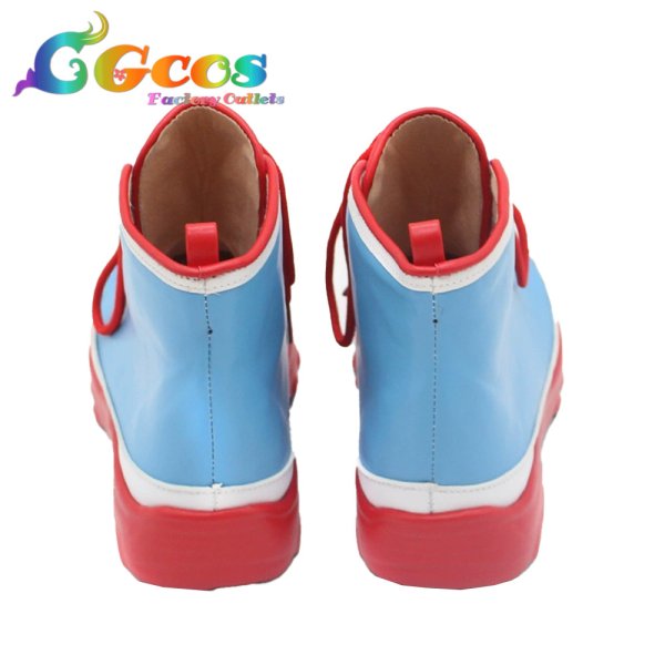 画像4: ラブプラス　コスプレ靴　小早川凛子　コスプレブーツ　コスプレ衣装 (4)