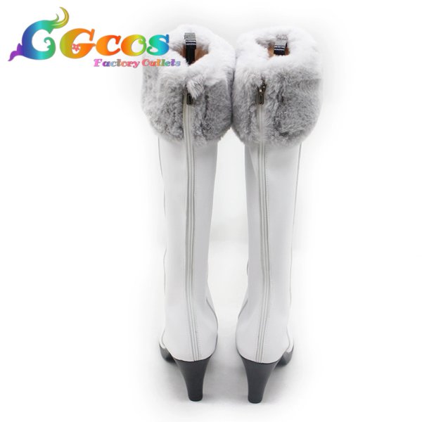 画像4: ブルーアーカイブ　コスプレ靴　間宵シグレ　コスプレブーツ　コスプレ衣装 (4)