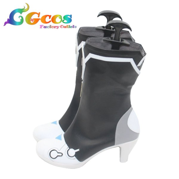 画像3: 崩壊3rd　コスプレ靴　グレーシュ　宙旅・絵星の巻　コスプレブーツ　コスプレ衣装 (3)